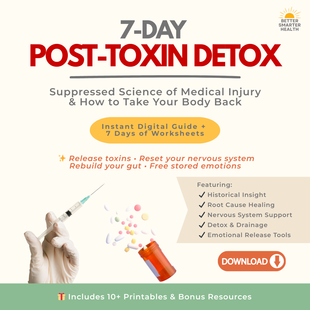 post toxin detox @jenknoedl @bettersmarterhealth
