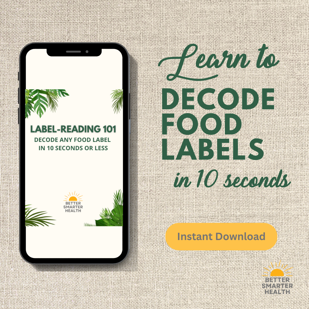 Decode Food Labels in 10 Seconds: Digital Download