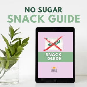 Healthy Sugar-Free Snack Guide: Digital Download